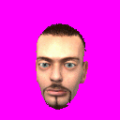 The default animation frame of Gus.