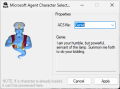 Character select as of Public Beta 1 featuring Genie.