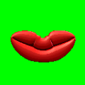 The default animation frame of Lips.