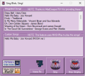 BlobBUDDY 2.0's Sing window.