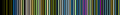 The color table used by the Agent Blue character.