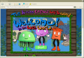 The title screen of Web World.