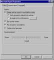 Output menu from build 98.