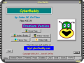 CyberBuddy with the "CyberMachine" Theme applied.