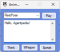 Animation Explorer menu as of Public Beta 1.
