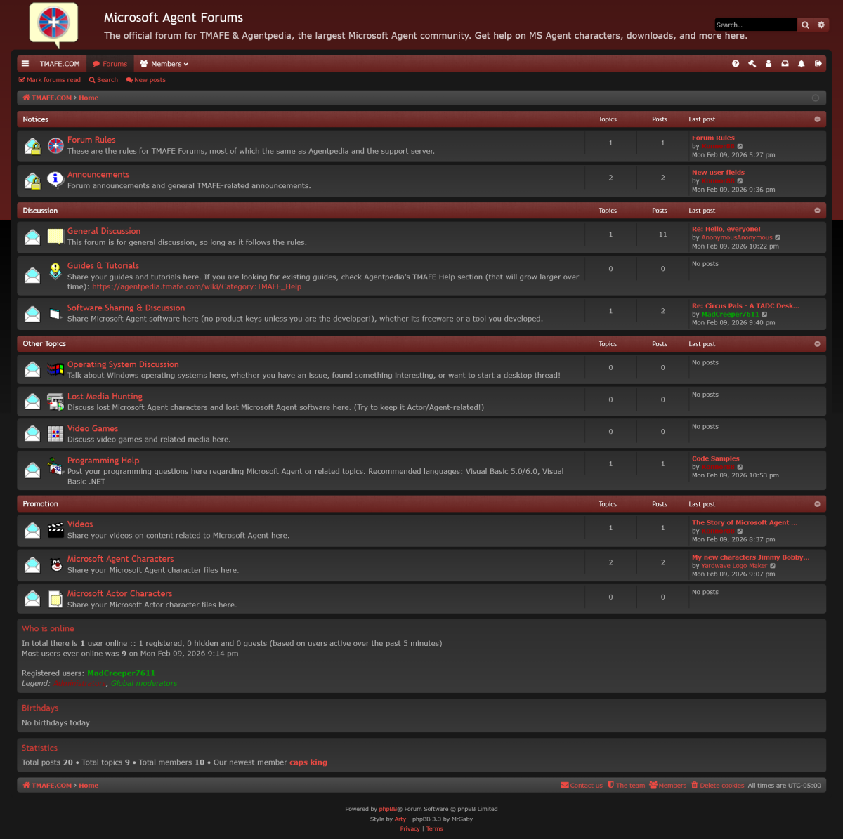 Microsoft Agent Forums (TMAFE) - Agentpedia
