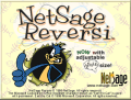 Splash screen of NetSage Reversi.