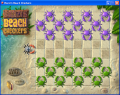 Gameplay of Bonzi's Beach Checkers.