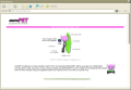 The KinitoPET download page that appears in the web browser after the BSOD.