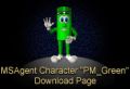 Download button for the PM Green character.